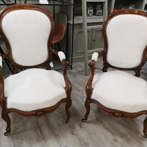 deux fauteuils Louis Philippe